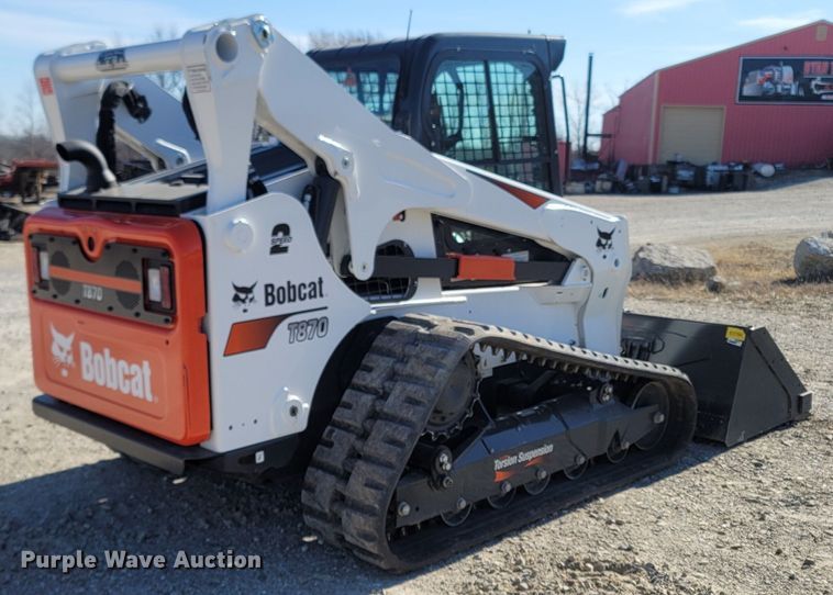 image for item MB9859 2022 Bobcat T870  tracked skid steer loader