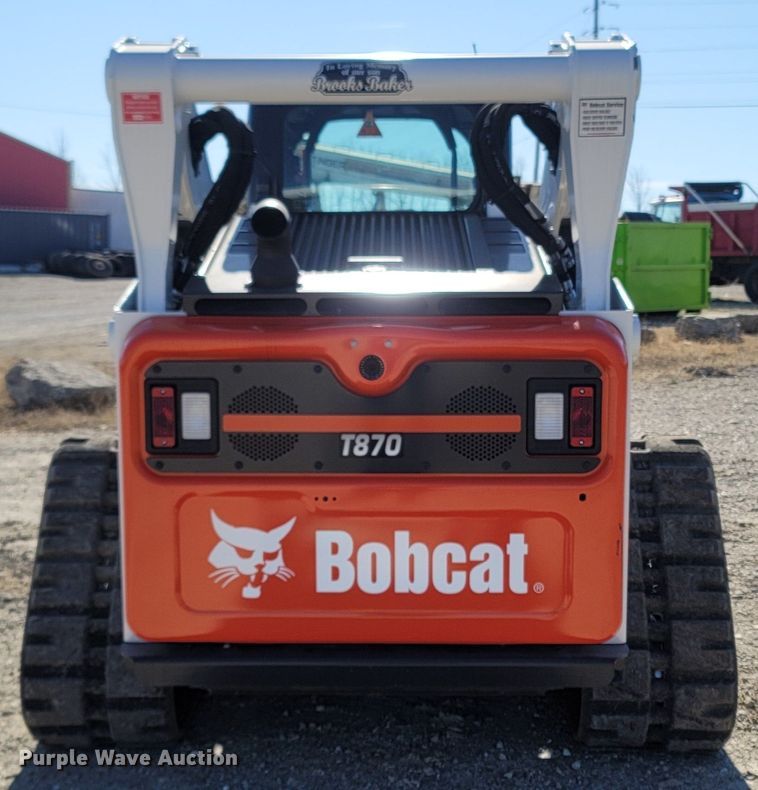 image for item MB9859 2022 Bobcat T870  tracked skid steer loader