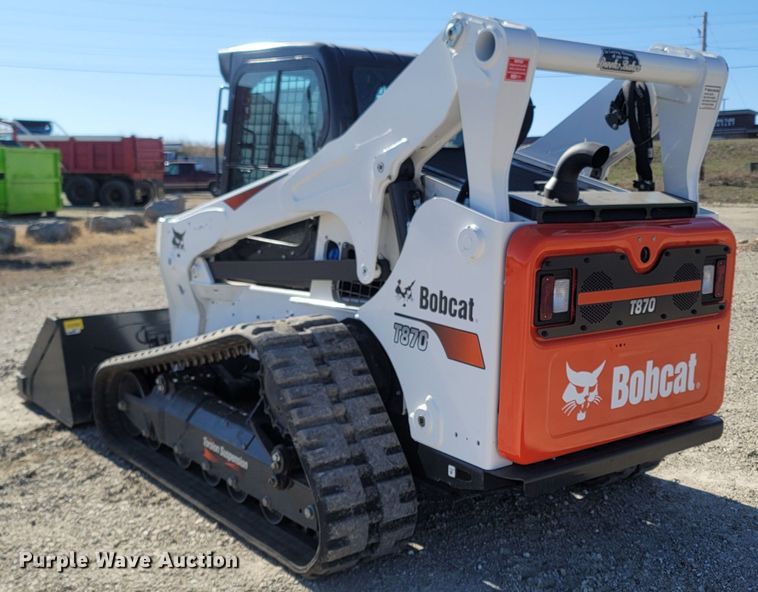 image for item MB9859 2022 Bobcat T870  tracked skid steer loader