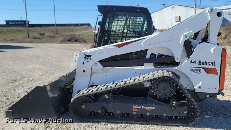 image for item MB9859 2022 Bobcat T870  tracked skid steer loader