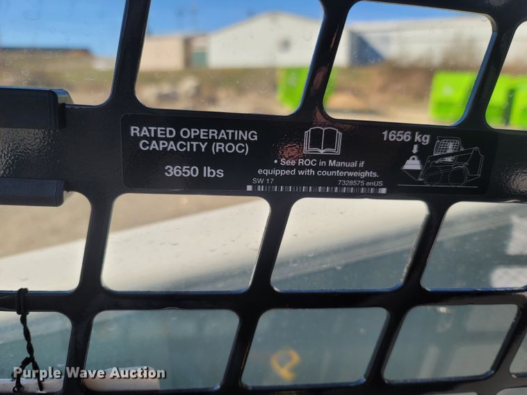 image for item MB9859 2022 Bobcat T870  tracked skid steer loader