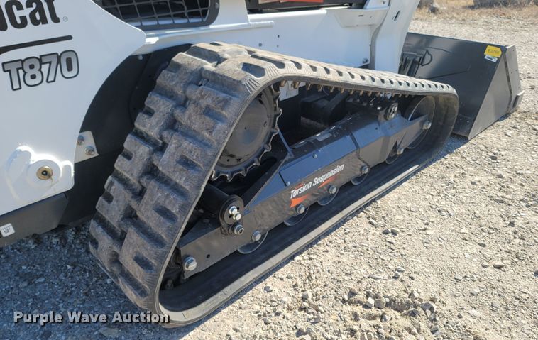 image for item MB9859 2022 Bobcat T870  tracked skid steer loader