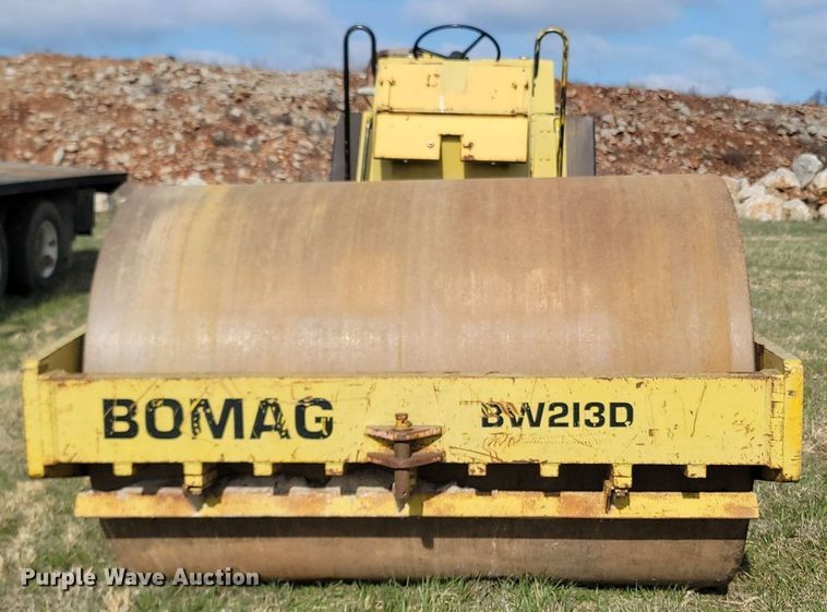 image for item MB9881 1986 Bomag BW213D  single drum vibratory roller