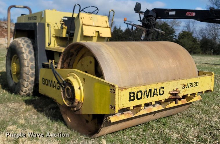 image for item MB9881 1986 Bomag BW213D  single drum vibratory roller