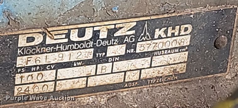 image for item MB9881 1986 Bomag BW213D  single drum vibratory roller