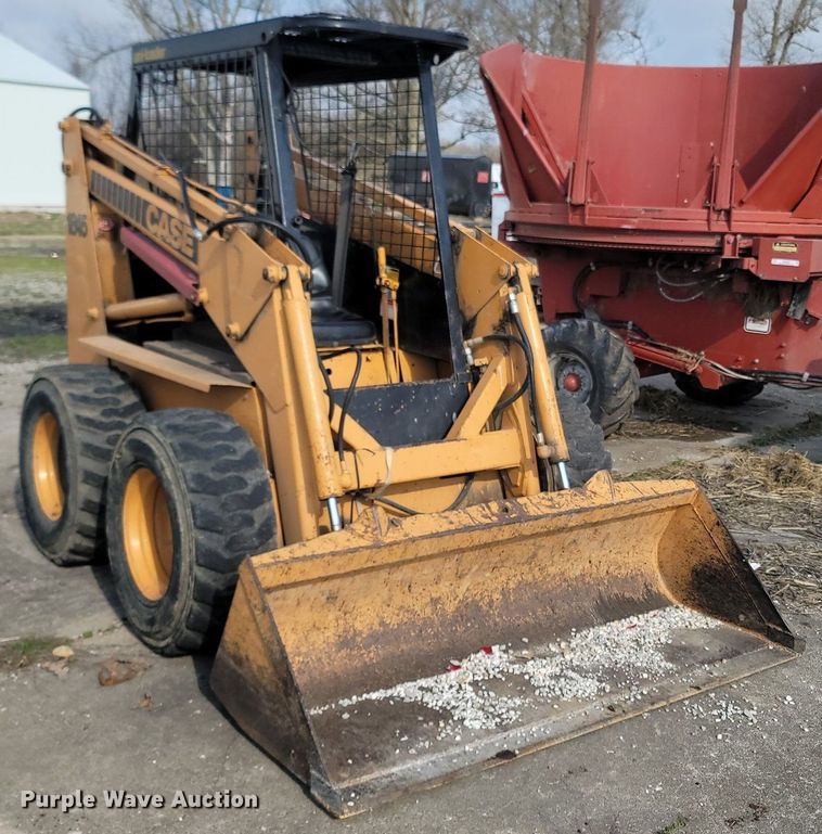 image for item MB9887 Case 1845  skid steer loader