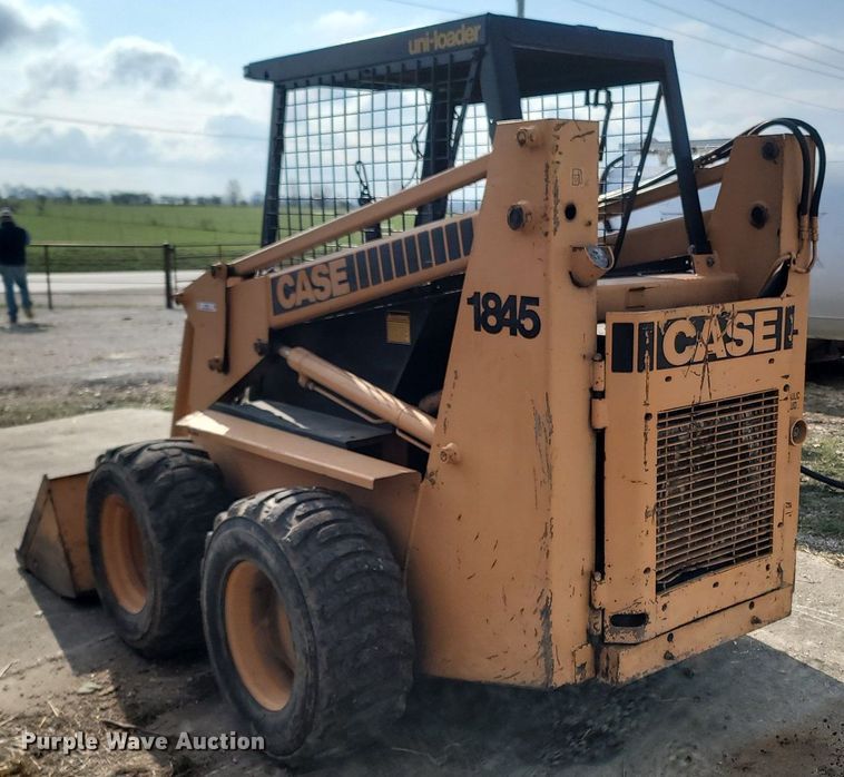 image for item MB9887 Case 1845  skid steer loader