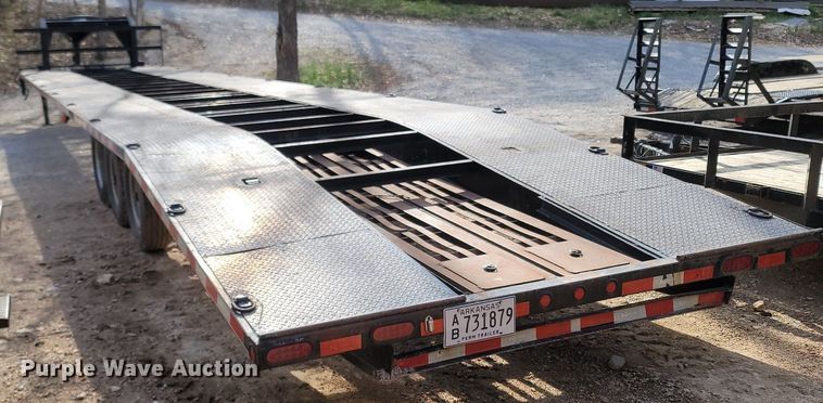 image for item MB9916 2016 Kaufman  equipment trailer