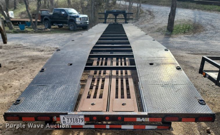 image for item MB9916 2016 Kaufman  equipment trailer