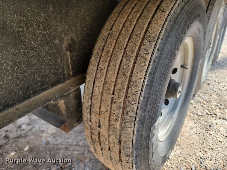 image for item MB9916 2016 Kaufman  equipment trailer