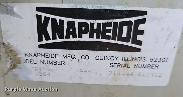 image for item MC9702 Knapheide 9304  utility bed