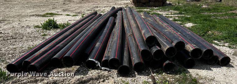 image for item MF9865 Approximately 25 pieces of Duraline HDPE pipe