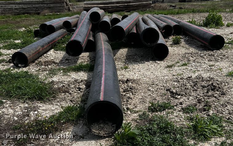 image for item MF9865 Approximately 25 pieces of Duraline HDPE pipe
