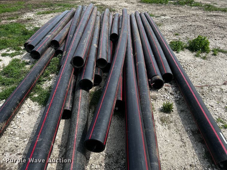 image for item MF9865 Approximately 25 pieces of Duraline HDPE pipe