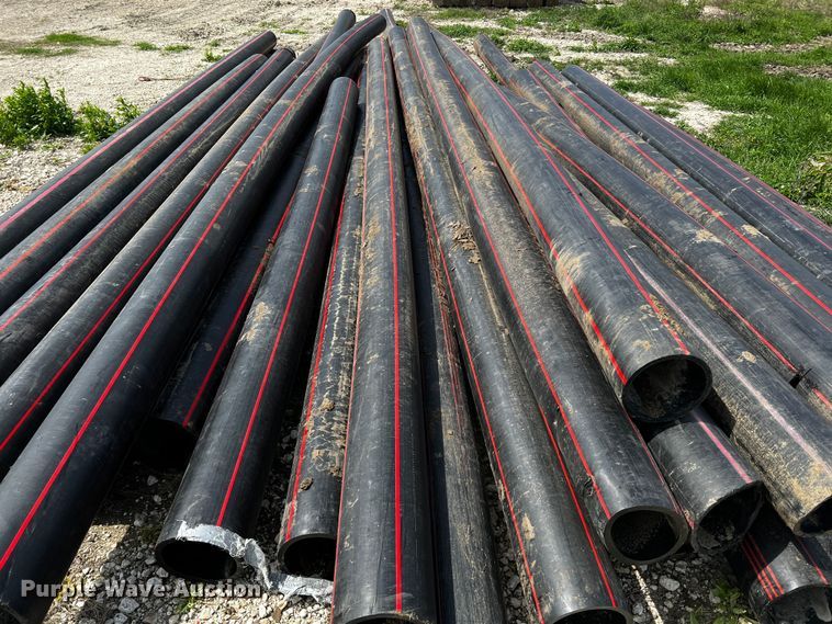 image for item MF9865 Approximately 25 pieces of Duraline HDPE pipe