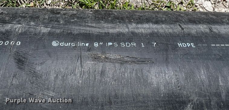 image for item MF9865 Approximately 25 pieces of Duraline HDPE pipe