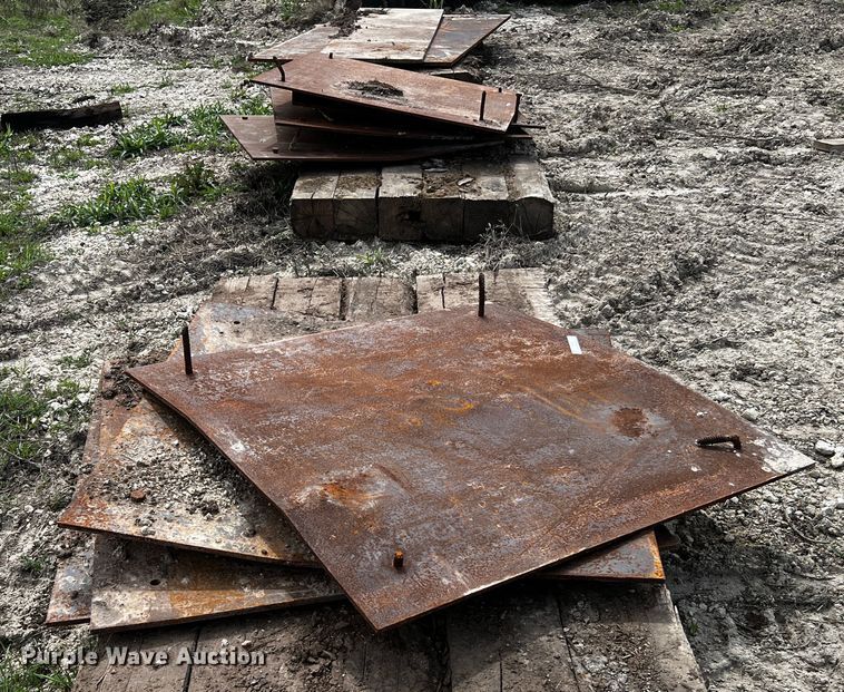 image for item MF9868 (8) steel plates