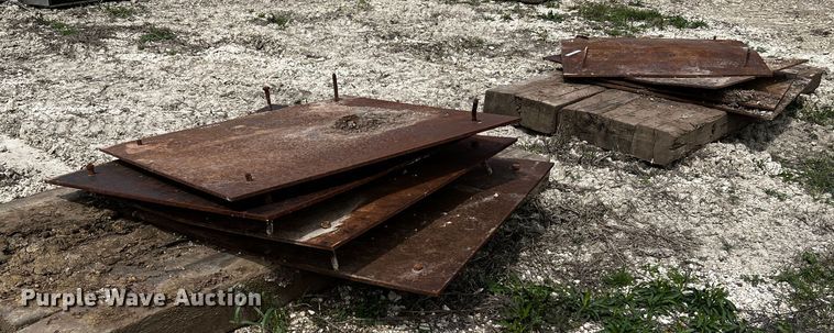 image for item MF9868 (8) steel plates