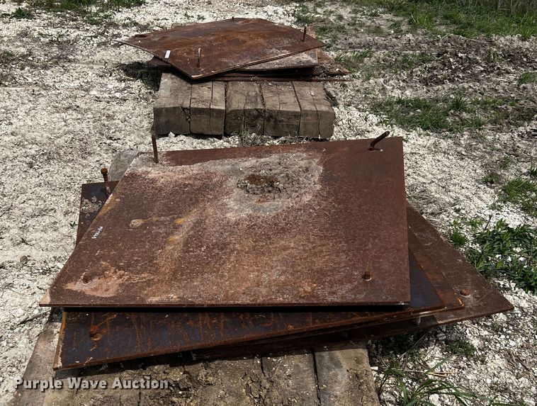 image for item MF9868 (8) steel plates