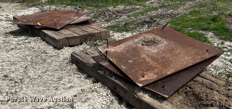 image for item MF9868 (8) steel plates