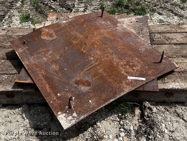 image for item MF9868 (8) steel plates