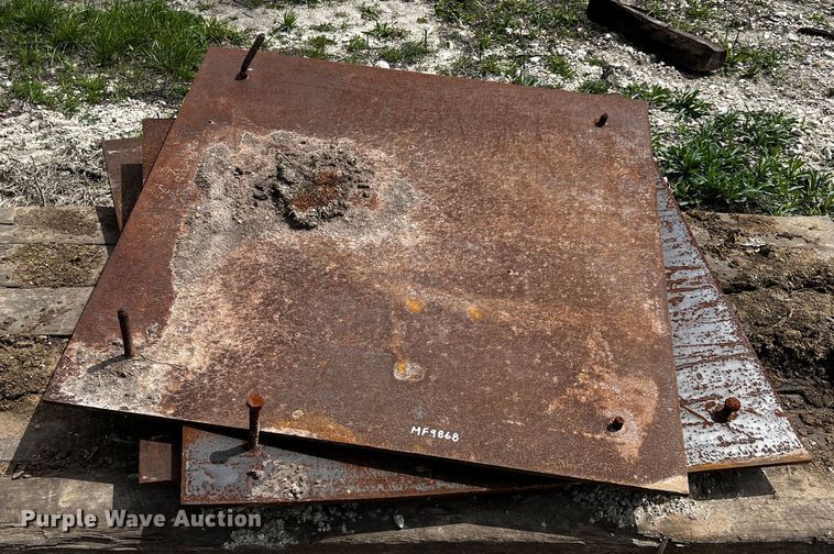 image for item MF9868 (8) steel plates