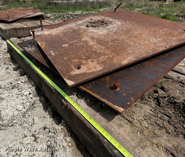 image for item MF9868 (8) steel plates