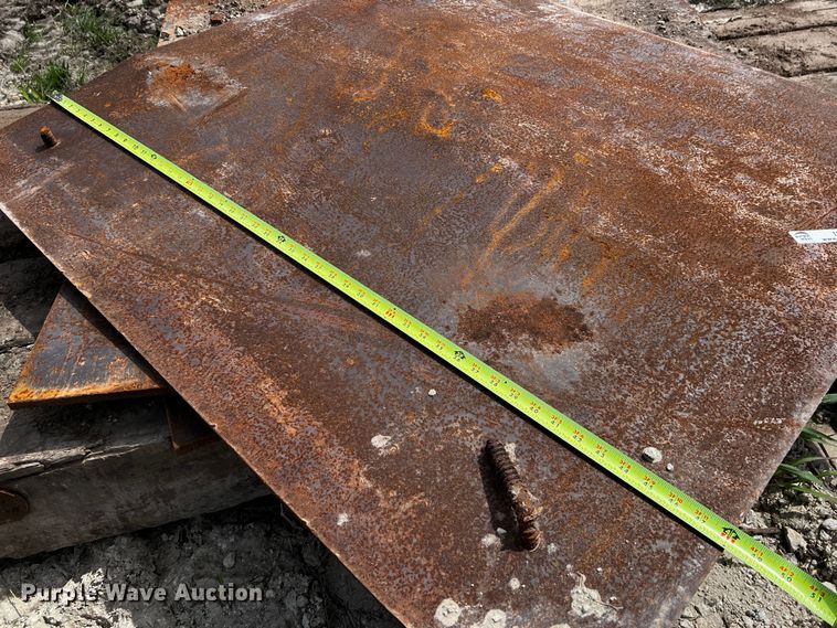 image for item MF9868 (8) steel plates