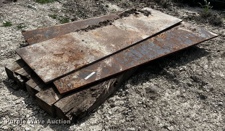 image for item MF9869 (2) steel plates