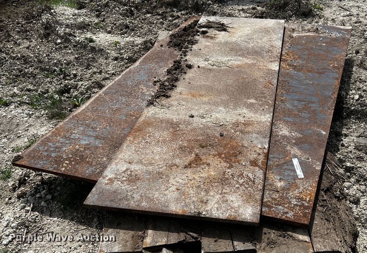 image for item MF9869 (2) steel plates