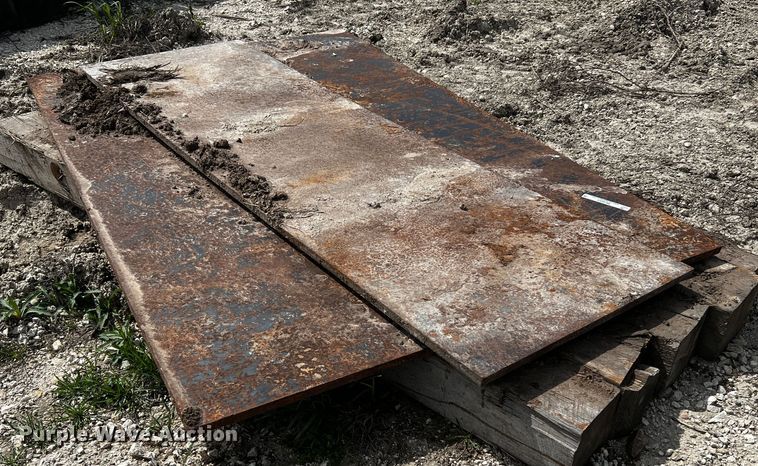 image for item MF9869 (2) steel plates