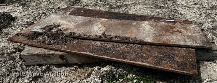 image for item MF9869 (2) steel plates