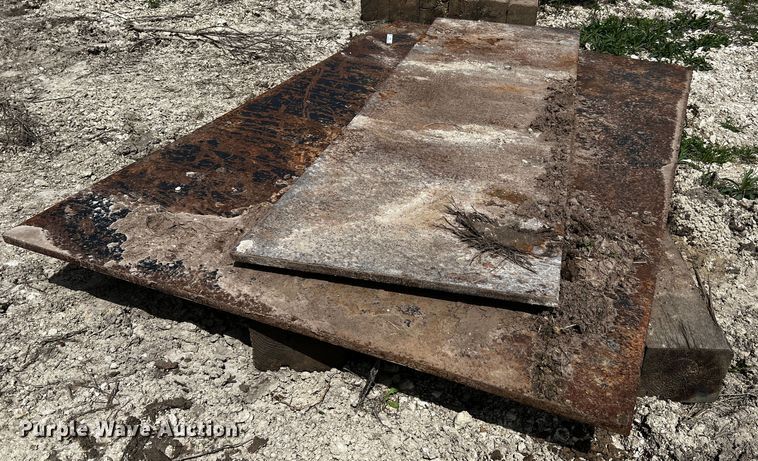 image for item MF9869 (2) steel plates