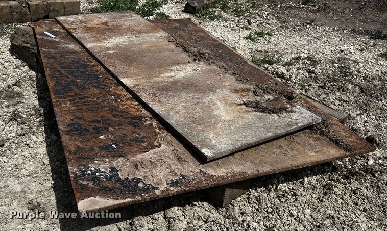 image for item MF9869 (2) steel plates