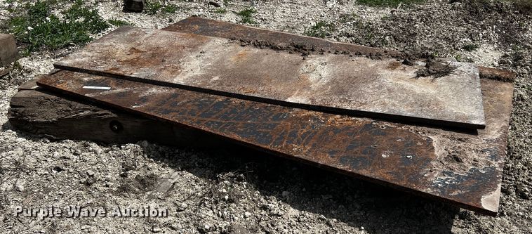 image for item MF9869 (2) steel plates