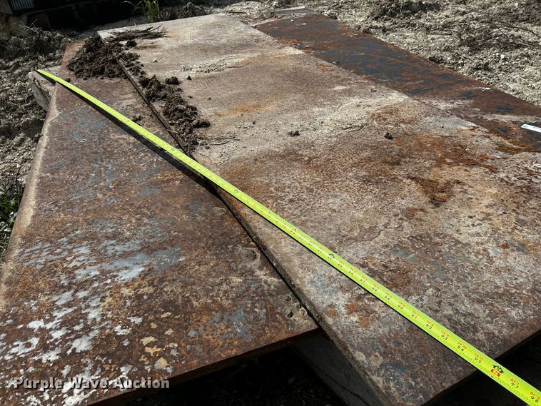 image for item MF9869 (2) steel plates