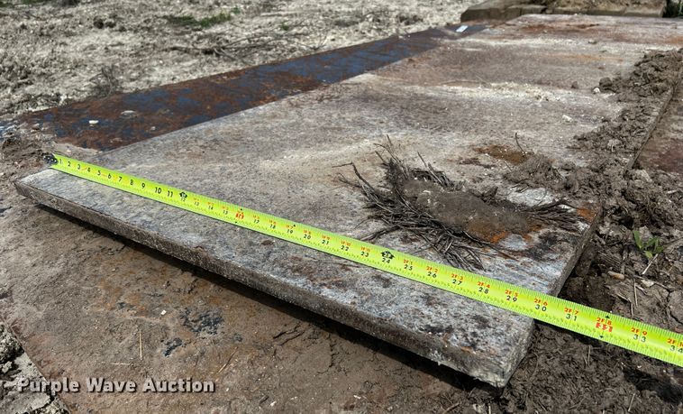 image for item MF9869 (2) steel plates