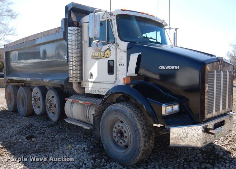 image for item MO9575 2004 Kenworth T800  dump truck