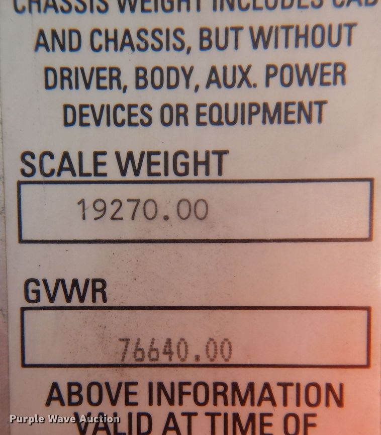 image for item MO9575 2004 Kenworth T800  dump truck