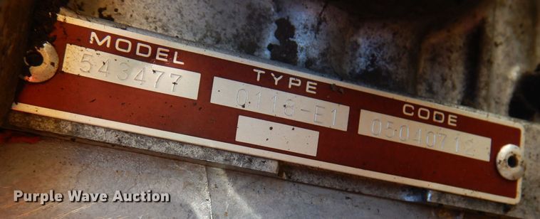 image for item MO9578 2005 Rayco RG1361  stump grinder