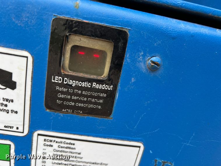 image for item MQ9872 1999 Genie GS2646  scissor lift