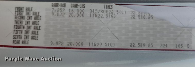 image for item MW9555 2005 Freightliner Business Class M2  dump truck