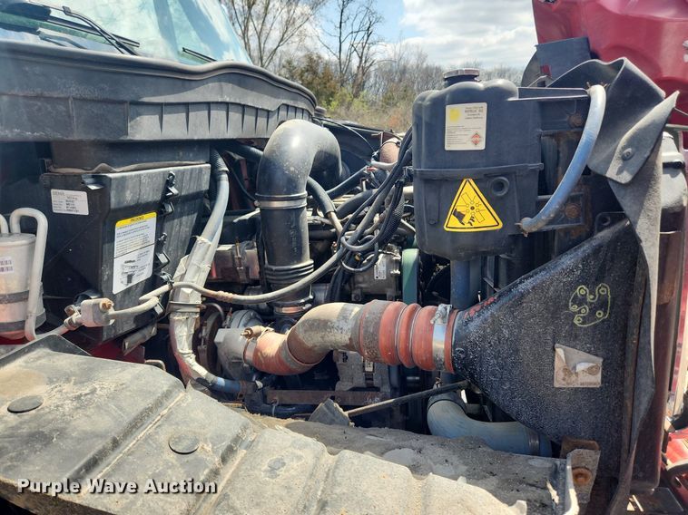 image for item MW9559 2008 International WorkStar 7400  flatbed truck