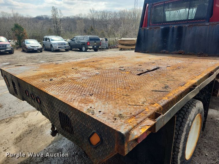 image for item MW9559 2008 International WorkStar 7400  flatbed truck