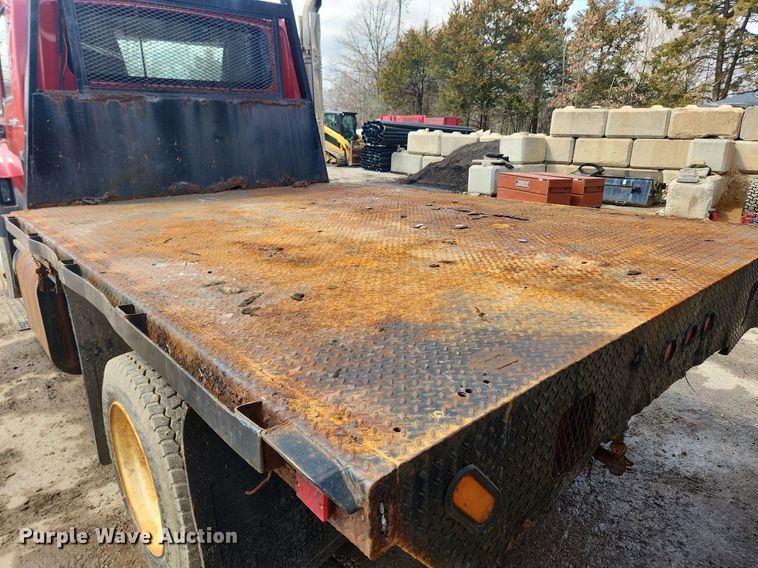 image for item MW9559 2008 International WorkStar 7400  flatbed truck