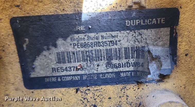 image for item MW9564 2013 John Deere 544K  wheel loader