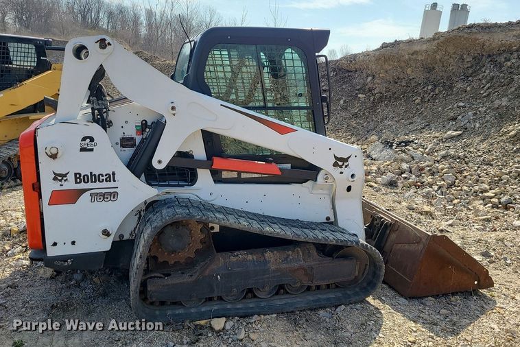 image for item MX9565 2017 Bobcat T650  tracked skid steer loader