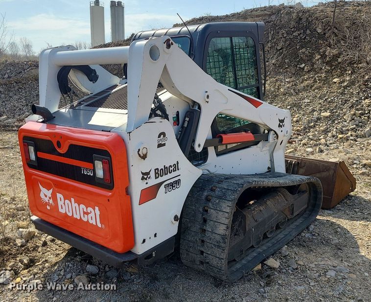 image for item MX9565 2017 Bobcat T650  tracked skid steer loader