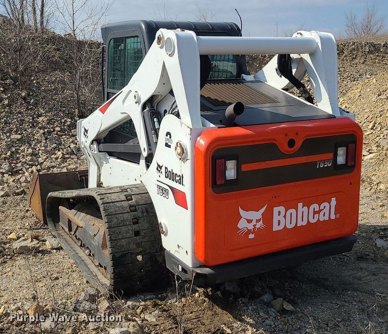 image for item MX9565 2017 Bobcat T650  tracked skid steer loader