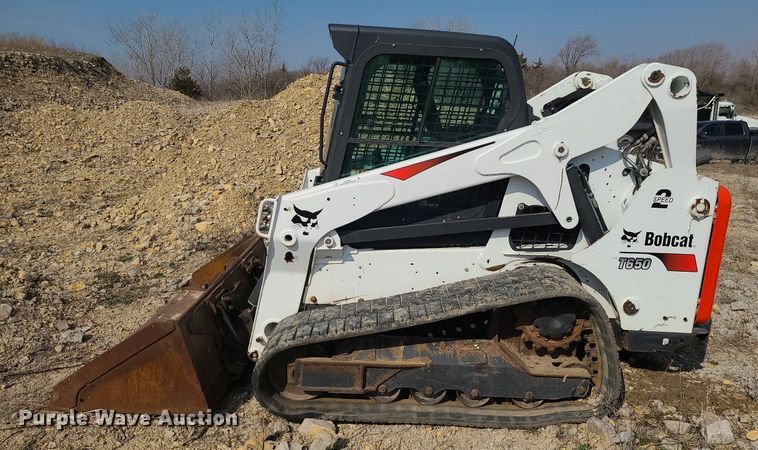 image for item MX9565 2017 Bobcat T650  tracked skid steer loader